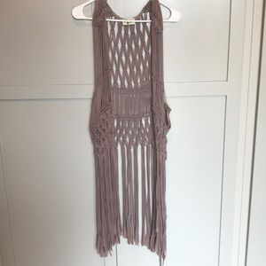 Kimono/ sleeveless duster/ vest